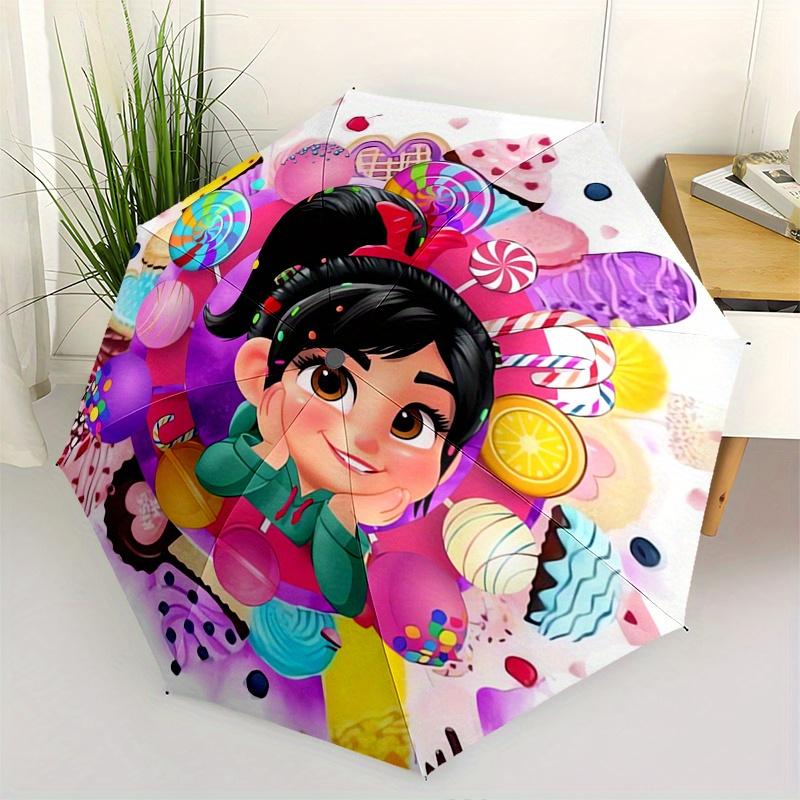 Candy Kingdom,Vanellope Automatic Umbrella - Tri-fold Portable Umbrella, Best Holiday Gift for Men and Women, Durable Iron Frame, Playful De
Candy Kingdom,Vanellope Automatic Umbrella - Tri-fold Portable Umbrella, Best Holiday Gift for Men and Women, Durable Iron Frame, Playful De