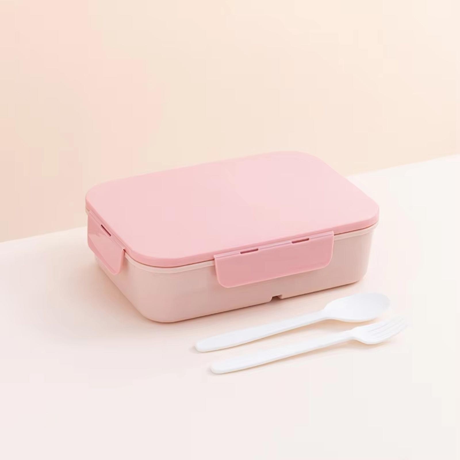 Microwavable Bento Lunch Box with Compartments Leak Proof Plastic Food Container for Work School Kids Adults with Utensils one size рожевий
Microwavable Bento Lunch Box with Compartments Leak Proof Plastic Food Container for Work School Kids Adults with Utensils one size рожевий