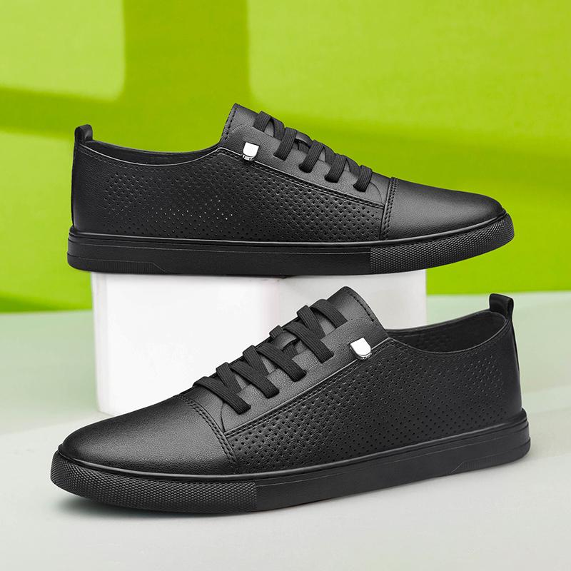 New summer white board shoes casual leather shoes small size white shoes 45
New summer white board shoes casual leather shoes small size white shoes 45