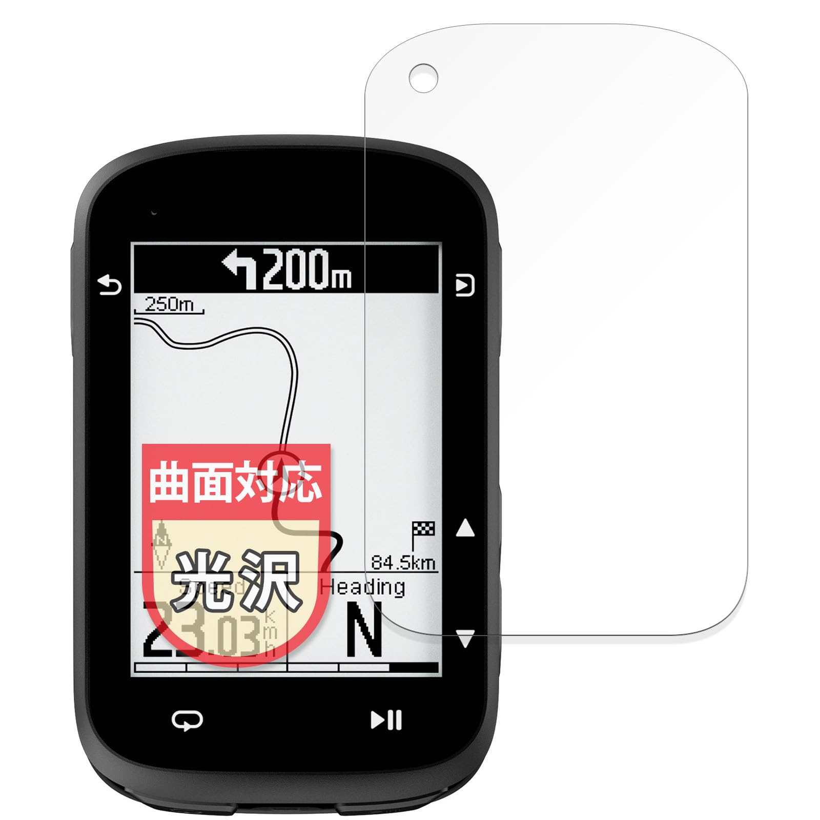 MotoMoto Film for COOSPO CS500 Cycle Curved Surface and Made in Japan Computer, Protector, Self-Healing Material, Ultra-Clear Beautiful,
MotoMoto Film for COOSPO CS500 Cycle Curved Surface and Made in Japan Computer, Protector, Self-Healing Material, Ultra-Clear Beautiful,