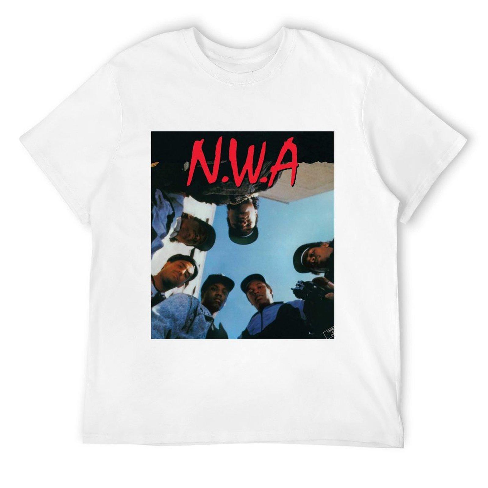 Футболка NWA из быстросохнущего хлопка с графическим принтом, быстросохнущие футболки для мужчин. S
Футболка NWA из быстросохнущего хлопка с графическим принтом, быстросохнущие футболки для мужчин. S