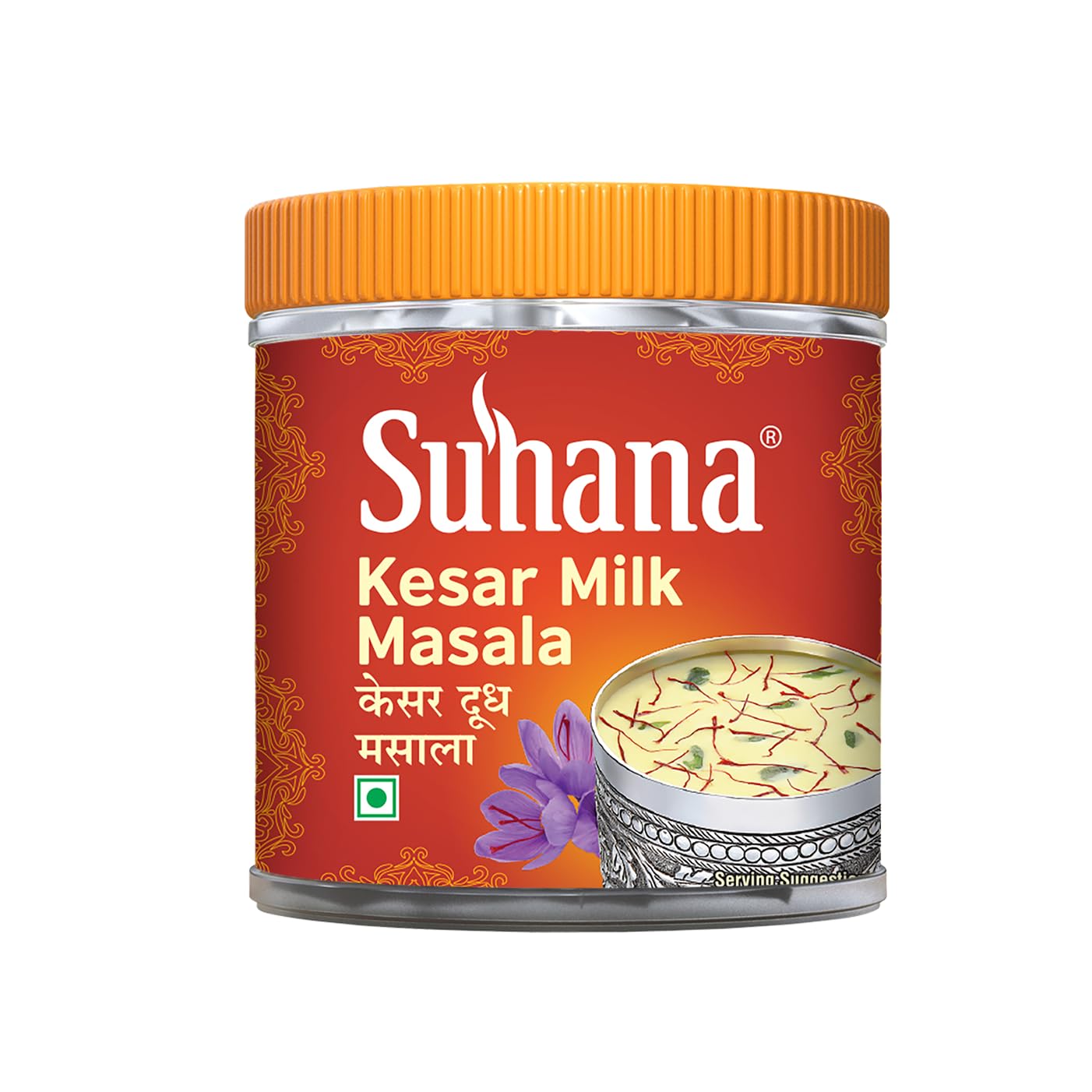 Suhana Kesari Milk Masala Powder 50 g Traditional Saffron Almond Cardamom Drink Mix Dabbi Pack Of 1 Instant Drink Mix
Suhana Kesari Milk Masala Powder 50 g Traditional Saffron Almond Cardamom Drink Mix Dabbi Pack Of 1 Instant Drink Mix