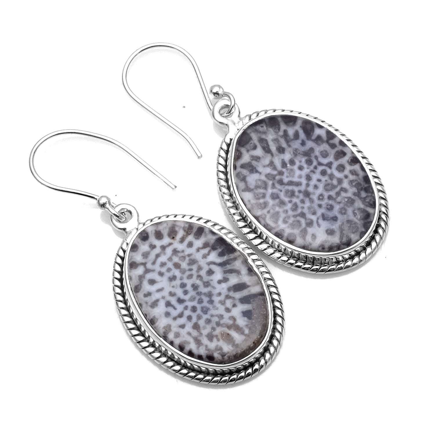 Stingray Coral Gemstone Earrings Solid 925 Sterling Silver Handmade Earrings Jewelry Gift For Women And Girls E-1392
Stingray Coral Gemstone Earrings Solid 925 Sterling Silver Handmade Earrings Jewelry Gift For Women And Girls E-1392