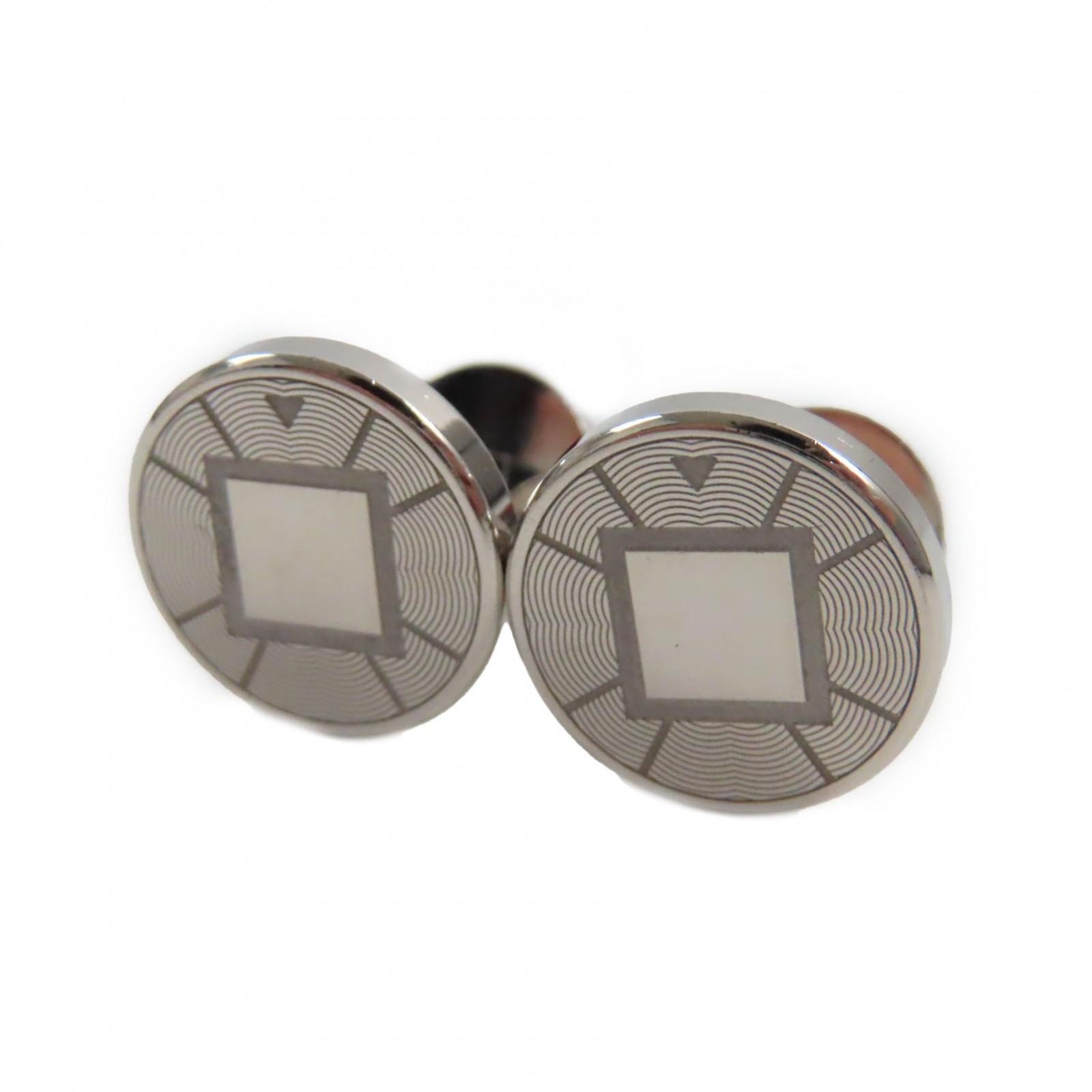 Cartier Cufflinks cufflinks Logo engraved round cufflinks Silver AG925 mens Used
Cartier Cufflinks cufflinks Logo engraved round cufflinks Silver AG925 mens Used