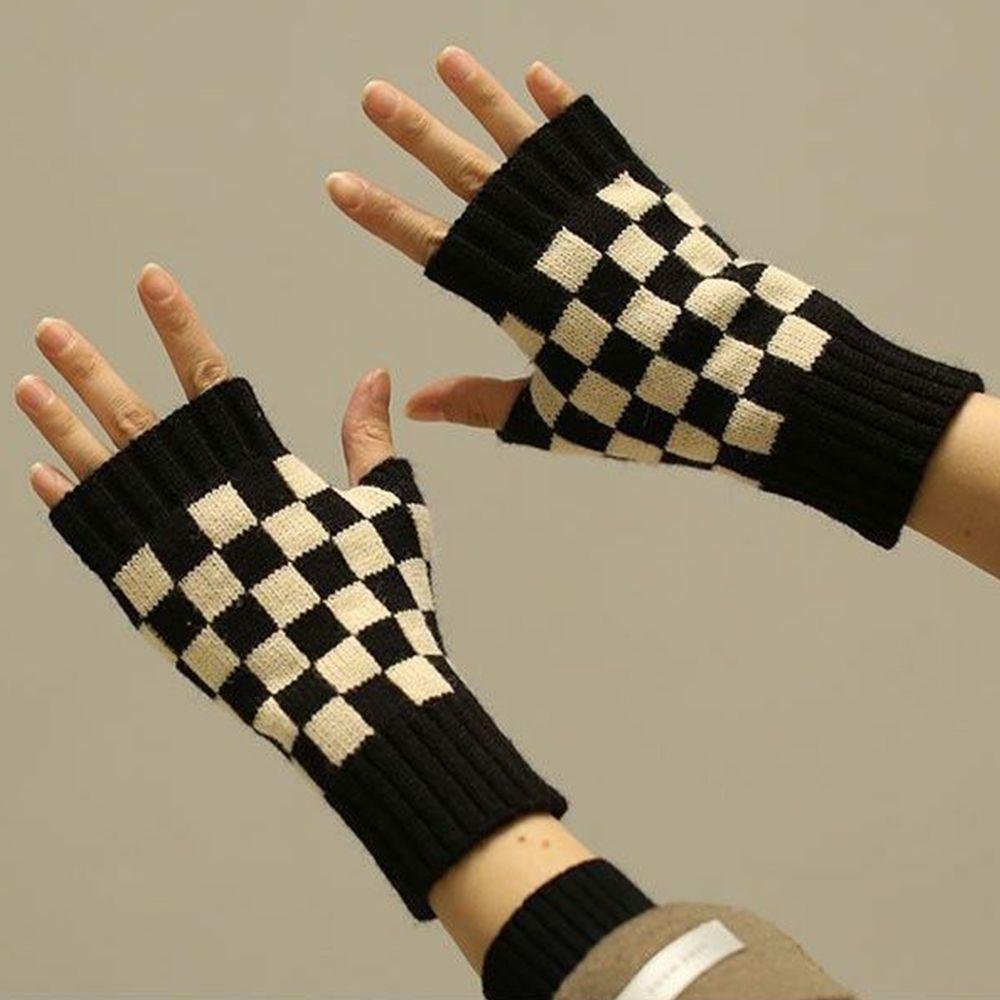 Autumn Driving Student Stripe Adult Knitting Women Gloves Half Fingers Gloves Korean Style Mittens pinto pattern
Autumn Driving Student Stripe Adult Knitting Women Gloves Half Fingers Gloves Korean Style Mittens pinto pattern