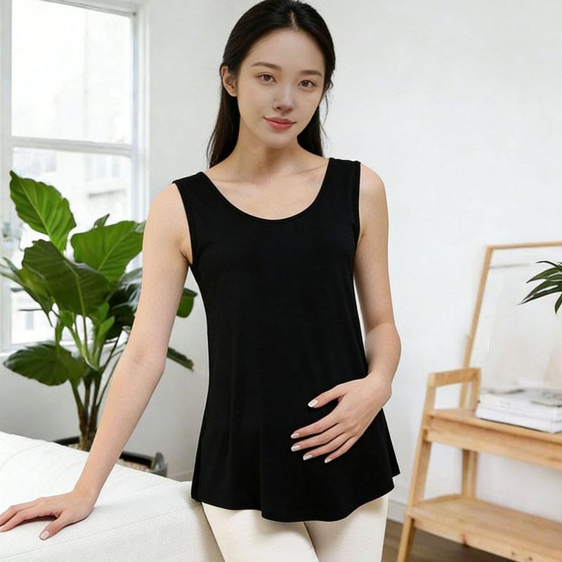Maternity Wear: Multi-Color Solid Camisole Vest - Loose, Belly-Covering Design for Expecting Mothers. L (suggested weight 105-125 lbs)
Maternity Wear: Multi-Color Solid Camisole Vest - Loose, Belly-Covering Design for Expecting Mothers. L (suggested weight 105-125 lbs)