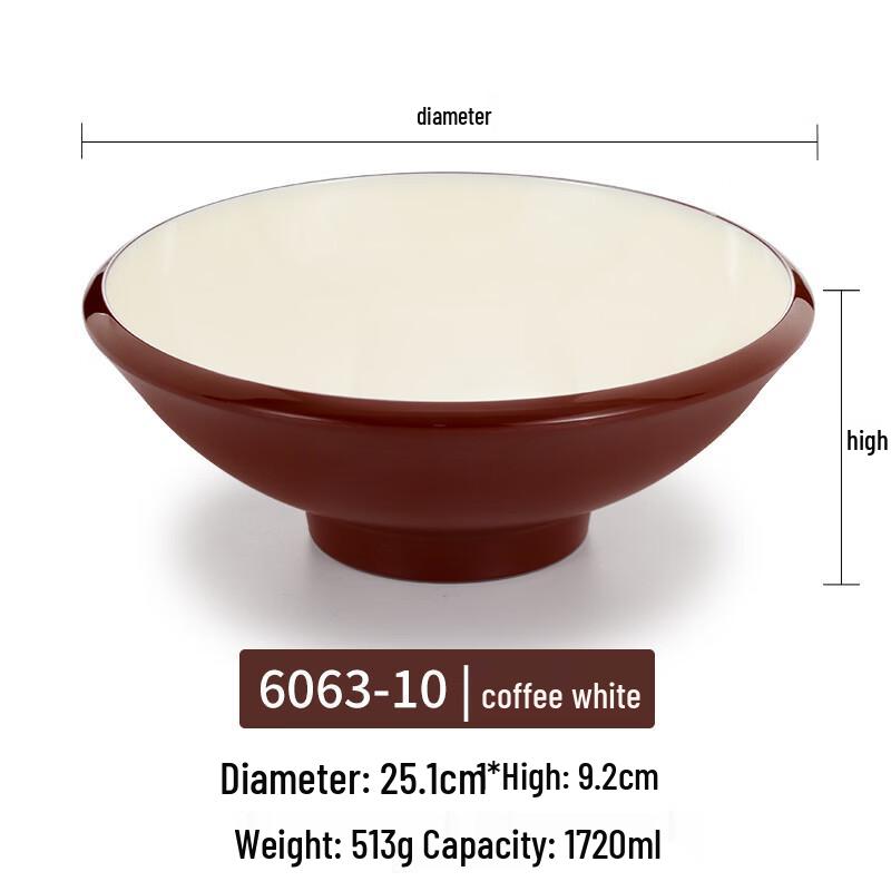 Nordic Style Melamine Noodle Bowl
Nordic Style Melamine Noodle Bowl