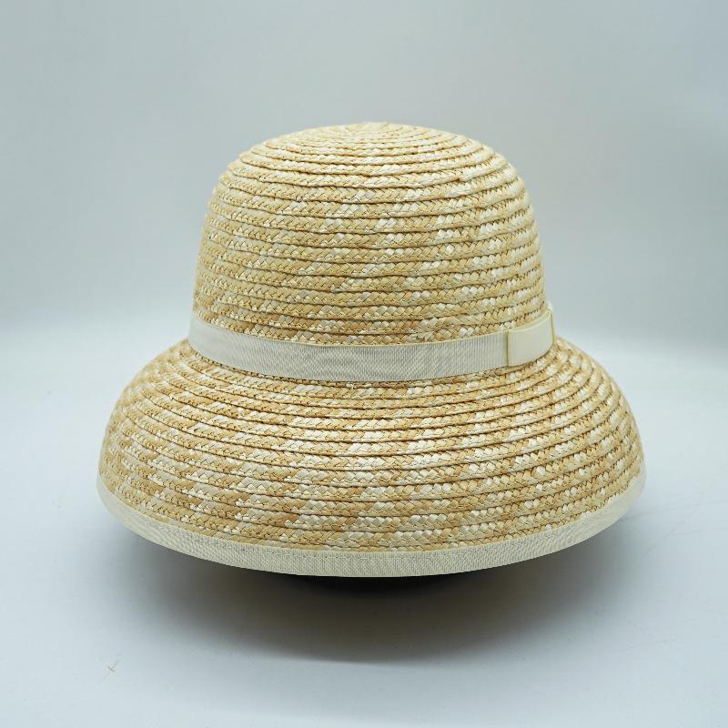 French Elegant Retro Straw Bell-Shaped Small Basin Hat Women S Summer Sunshade Sun Protection Beach Straw Hat Vacation Travel Wide Brim M(56-58cm)
French Elegant Retro Straw Bell-Shaped Small Basin Hat Women S Summer Sunshade Sun Protection Beach Straw Hat Vacation Travel Wide Brim M(56-58cm)