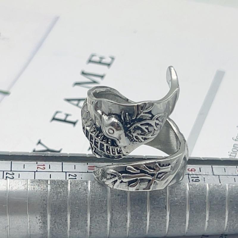 Ring Retro Eternal Bague Copper Color Punk Gothic Vintage Open Ring for Men Women Handmade Designer Zircon Gothic Wedding Ring 10
Ring Retro Eternal Bague Copper Color Punk Gothic Vintage Open Ring for Men Women Handmade Designer Zircon Gothic Wedding Ring 10