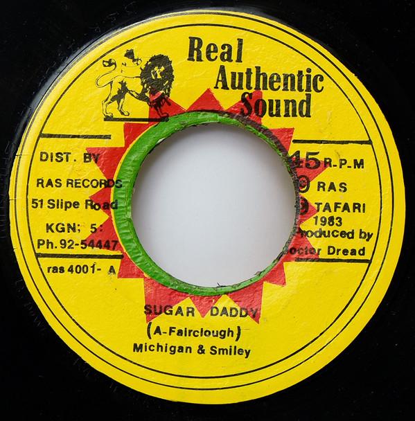 7inch Record MICHIGAN SMILEY Sugar Daddy RAS4001 Real Authentic 1983 Jamaica Reggae Ska Dub Used
7inch Record MICHIGAN SMILEY Sugar Daddy RAS4001 Real Authentic 1983 Jamaica Reggae Ska Dub Used