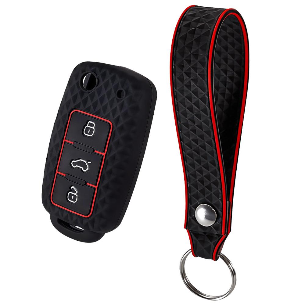 3 Buttons Car Silicone Remote Key Case Cover For Vw Golf 4 5 6 7 Bora Jetta Polo Mk4 Mk6 Bora Passat B5 B6 Superb Tiguan Beetle
3 Buttons Car Silicone Remote Key Case Cover For Vw Golf 4 5 6 7 Bora Jetta Polo Mk4 Mk6 Bora Passat B5 B6 Superb Tiguan Beetle