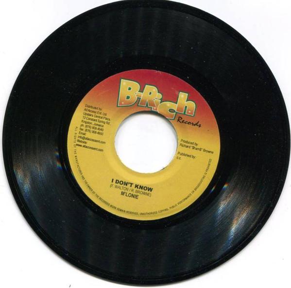 7inch Record M LONIE - I Don t Know NONE B-Rich Records 2004 Jamaica Reggae, Ska & Dub Used
7inch Record M LONIE - I Don t Know NONE B-Rich Records 2004 Jamaica Reggae, Ska & Dub Used