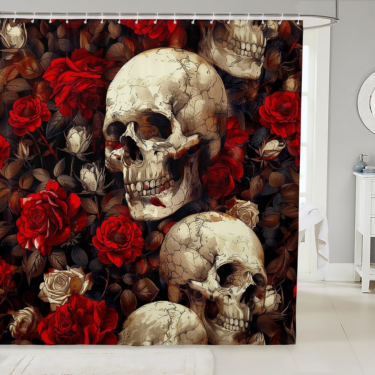 Halloween Sugar Ghost Bathroom Curtain,Cat Witch Shower Curtain For Kids Boys Girls Bathroom Decor,Happy Halloween Waterproof W60H190(CM)-1 Pcs
Halloween Sugar Ghost Bathroom Curtain,Cat Witch Shower Curtain For Kids Boys Girls Bathroom Decor,Happy Halloween Waterproof W60H190(CM)-1 Pcs