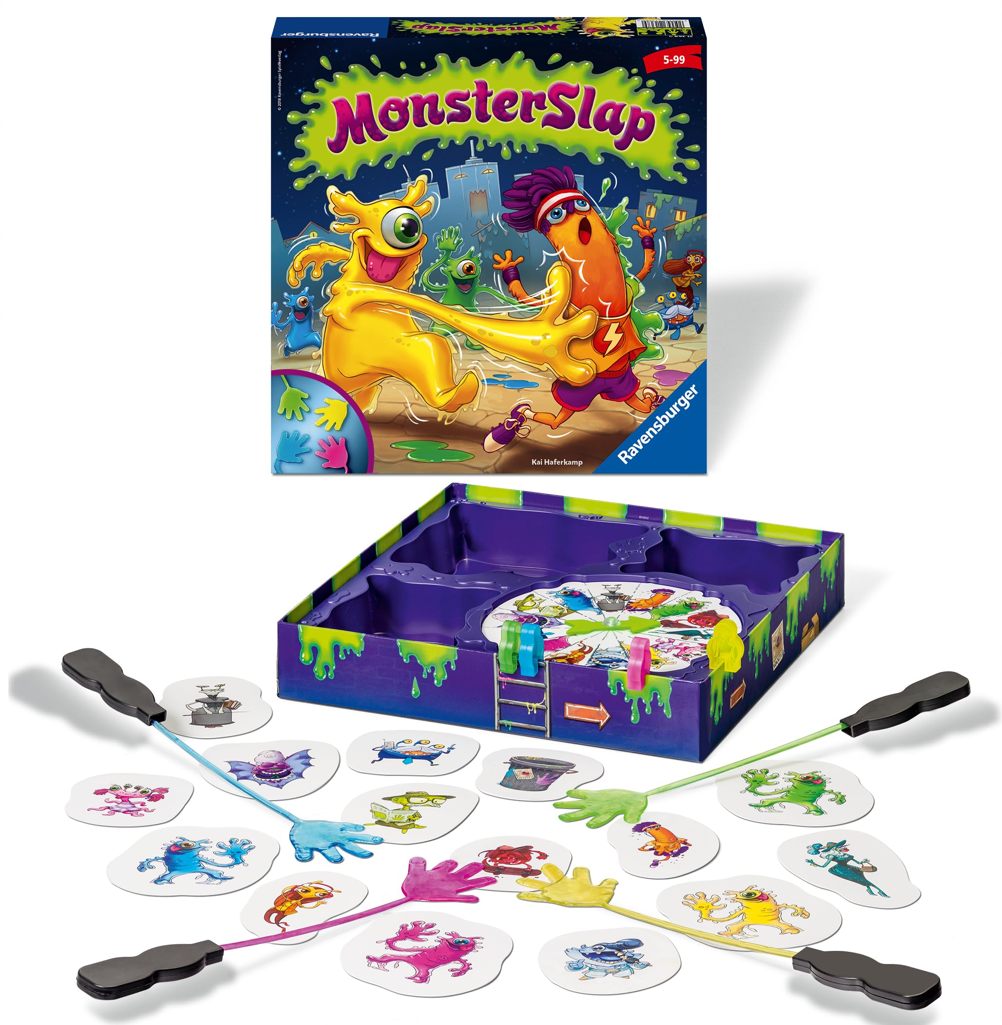 Ravensburger Monster Slap настольная игра для детей от 5 лет с инструкцией на японском языке 21368 9
Ravensburger Monster Slap настольная игра для детей от 5 лет с инструкцией на японском языке 21368 9