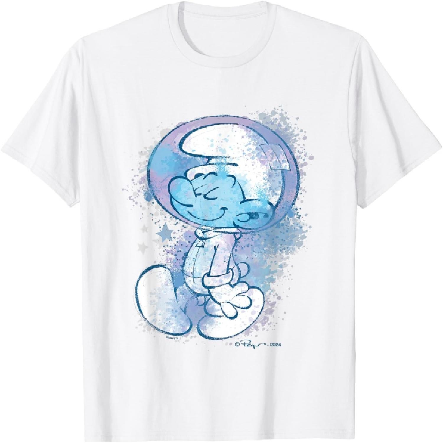 The Smurfs Cute Smurf Astronaut Paint Splash Chest Portrait T-Shirt XXXXXL білий
The Smurfs Cute Smurf Astronaut Paint Splash Chest Portrait T-Shirt XXXXXL білий