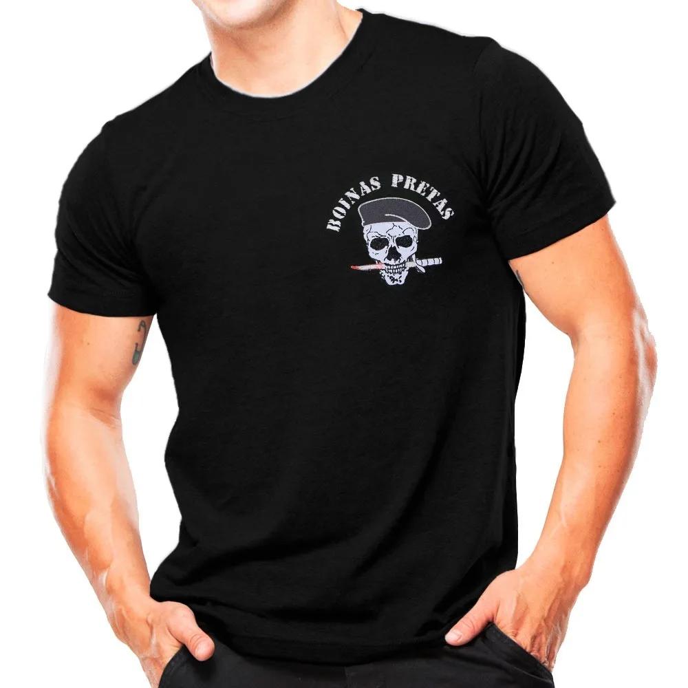 Brazil Comandos Boinas Pretas Operações Especiais Men T-Shirt Short Sleeve 100% Cotton Shirts 4XL
Brazil Comandos Boinas Pretas Operações Especiais Men T-Shirt Short Sleeve 100% Cotton Shirts 4XL