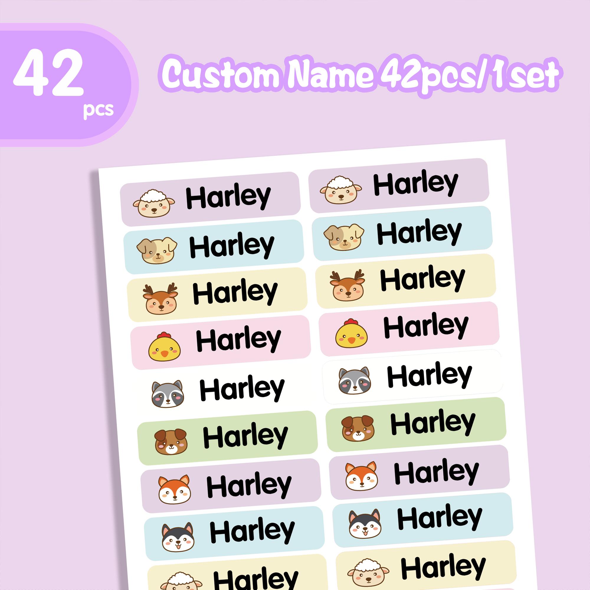Personalized Name Tags Cute Animal Stickers Labels Waterproof Custom Name Tags For Kids Daycare School Camps Organization 42pcs
Personalized Name Tags Cute Animal Stickers Labels Waterproof Custom Name Tags For Kids Daycare School Camps Organization 42pcs