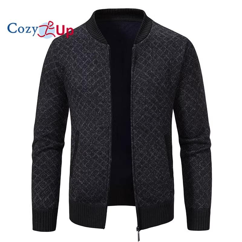 Уютный мужской свитер на молнии со стойкой, вязаные осенне-зимние повседневные куртки L чёрный
Уютный мужской свитер на молнии со стойкой, вязаные осенне-зимние повседневные куртки L чёрный
