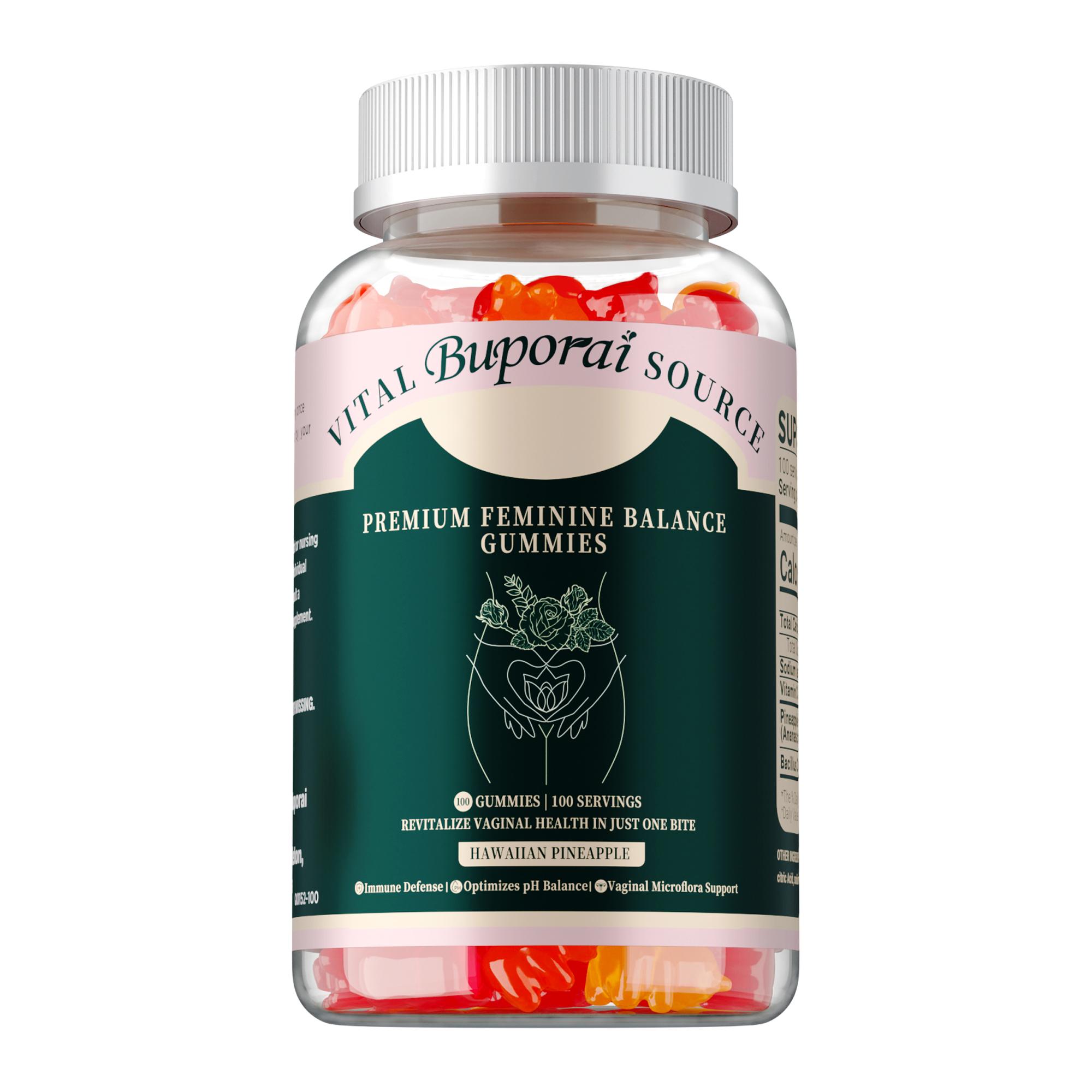 Premium feminine hygiene balancing gummies that support vaginal flora balance and boost immunity; vegan. 100
Premium feminine hygiene balancing gummies that support vaginal flora balance and boost immunity; vegan. 100