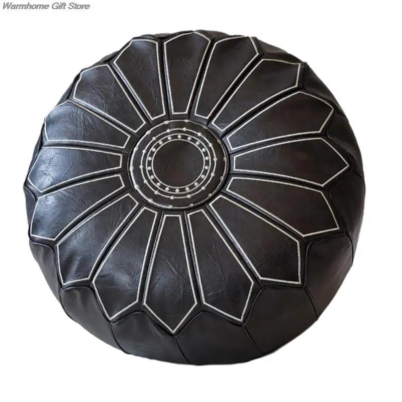 58cm Moroccan PU Leather Pouf Meditation Cushion Home Decor Embroidery Craft Hassock Ottoman Footstool Tatami Unstuffed Cushion 36x58cm
58cm Moroccan PU Leather Pouf Meditation Cushion Home Decor Embroidery Craft Hassock Ottoman Footstool Tatami Unstuffed Cushion 36x58cm