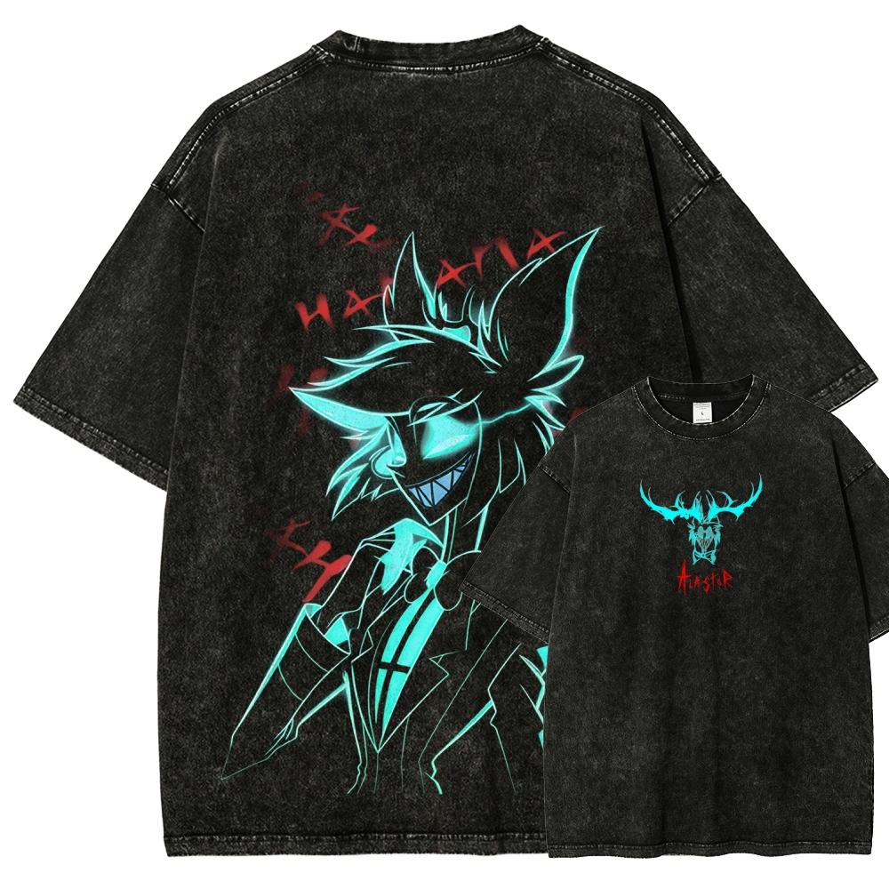 Hot Anime Hazbin Hotel Washed Retro Tshirt Unisex Women Oversized Yk Street Harajuku Cotton Short Sleeve FeUnisex Unisex Clothing Tee S
Hot Anime Hazbin Hotel Washed Retro Tshirt Unisex Women Oversized Yk Street Harajuku Cotton Short Sleeve FeUnisex Unisex Clothing Tee S