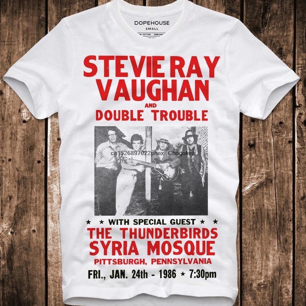 T Shirt Stevie Ray Vaughan Double Trouble Live Tour Concert Poster Blues Rock Retro Vintage 5XL різнокольоровий
T Shirt Stevie Ray Vaughan Double Trouble Live Tour Concert Poster Blues Rock Retro Vintage 5XL різнокольоровий