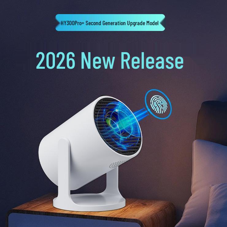 Introducing the 2026 HY300PRO+ 4K Android Mini Projector—Ultra HD Smart Portable for Home and Outdoor Use. AU Plug
Introducing the 2026 HY300PRO+ 4K Android Mini Projector—Ultra HD Smart Portable for Home and Outdoor Use. AU Plug