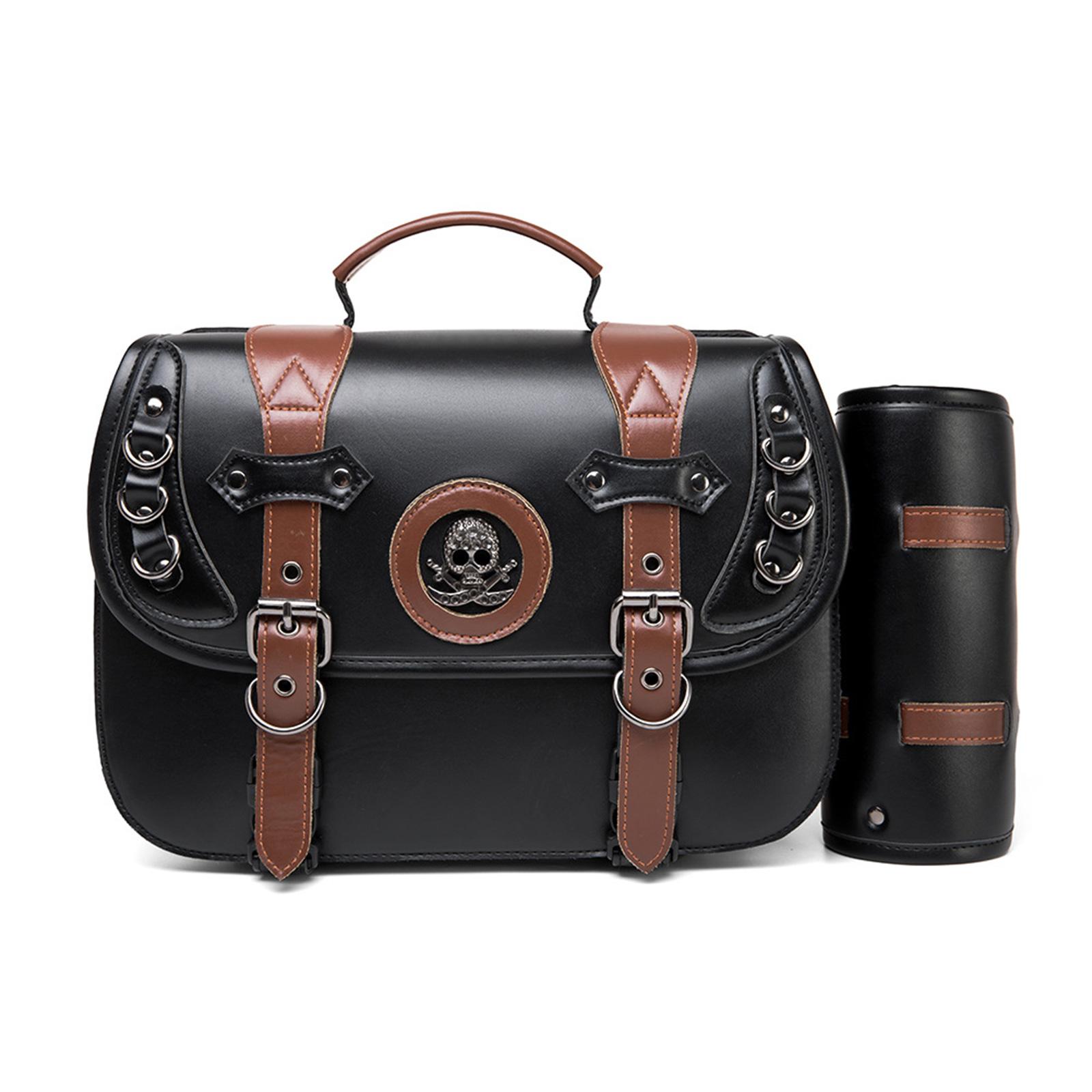 Large Capacity Motorcycle Saddlebags PU Leather Waterproof Side Bag Vintage Style Side Bag for Bike Enthusiasts 1
Large Capacity Motorcycle Saddlebags PU Leather Waterproof Side Bag Vintage Style Side Bag for Bike Enthusiasts 1