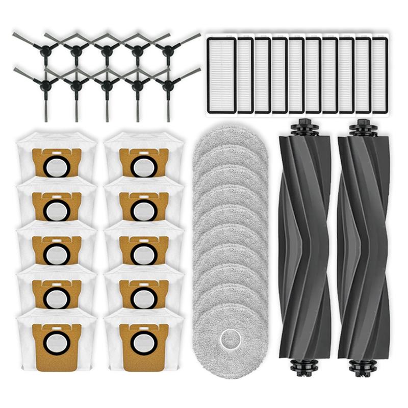 LITE-Для Dreame Bot L20 Ultra/L30 Ultra/X20 Pro Запасні аксесуари- Основна щітка, Бічна щітка, Ганчірка для швабри, HEPA-фільтр та Контейнер для пилу
LITE-Для Dreame Bot L20 Ultra/L30 Ultra/X20 Pro Запасні аксесуари- Основна щітка, Бічна щітка, Ганчірка для швабри, HEPA-фільтр та Контейнер для пилу