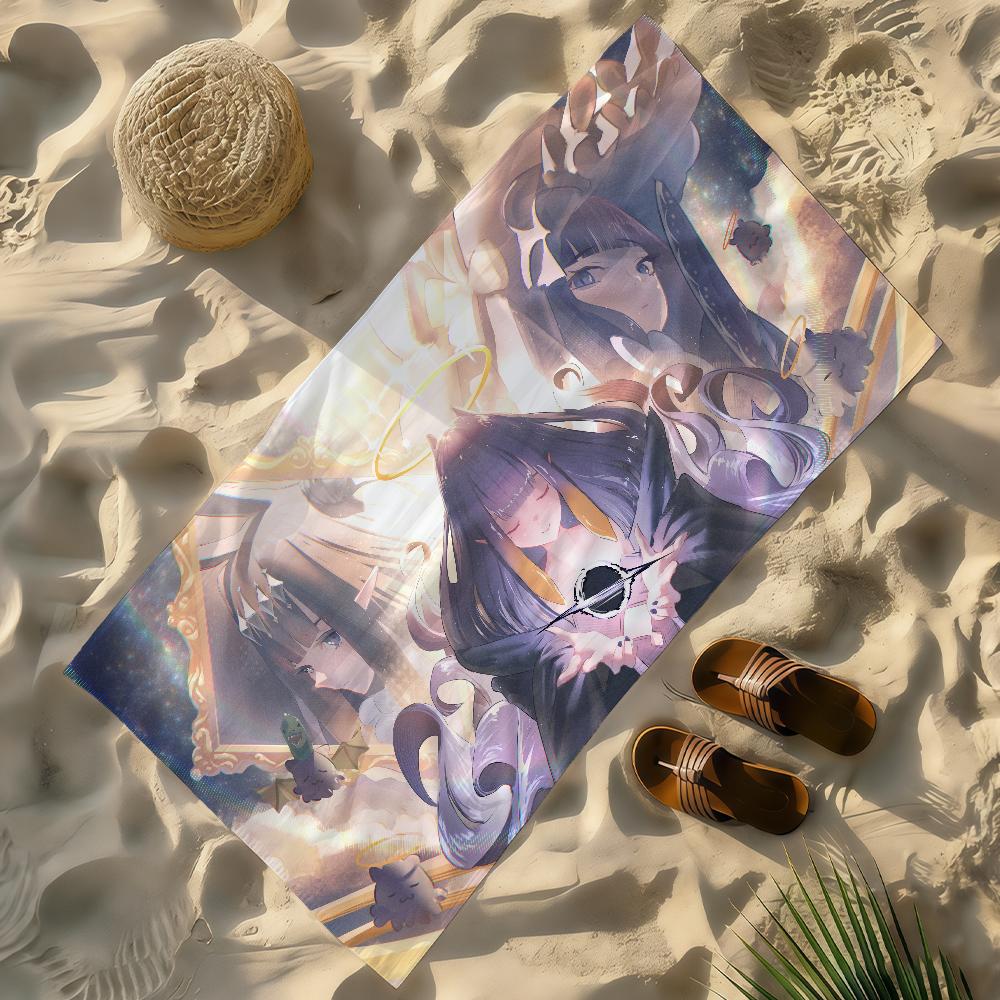 Singer Ninomae Ina N-Nis VTuber Towel Soft Lightweight Anti-Sand Large Beach Towel Quick-Drying Bath Sports Family W40*H60(CM)
Singer Ninomae Ina N-Nis VTuber Towel Soft Lightweight Anti-Sand Large Beach Towel Quick-Drying Bath Sports Family W40*H60(CM)