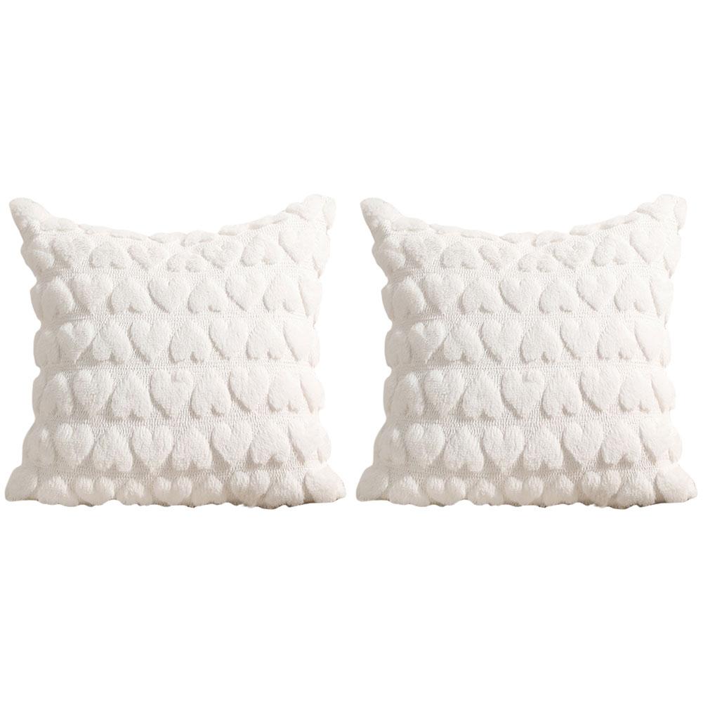 2 шт. Плюшеві наволочки на подушку до Дня святого Валентина Затишні пухнасті двосторонні наволочки для декоративної подушки Наволочка для подушки Декорація до Дня святого Валентина 40x40 білий
2 шт. Плюшеві наволочки на подушку до Дня святого Валентина Затишні пухнасті двосторонні наволочки для декоративної подушки Наволочка для подушки Декорація до Дня святого Валентина 40x40 білий