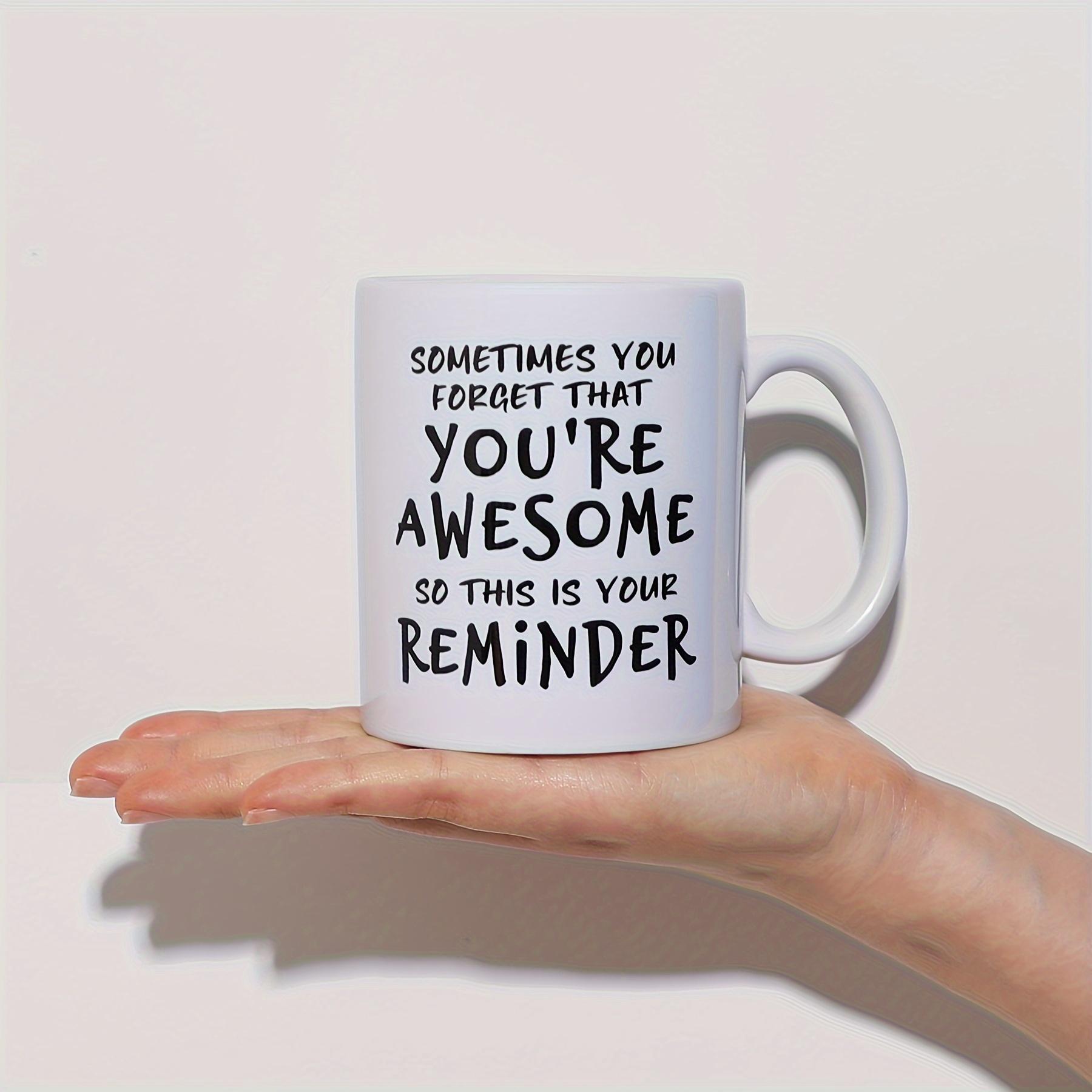 1pc-Ceramic letter coffee cup - Perfect birthday and holiday gift - Microwave and dishwasher safety mug 301-400ml білий
1pc-Ceramic letter coffee cup - Perfect birthday and holiday gift - Microwave and dishwasher safety mug 301-400ml білий