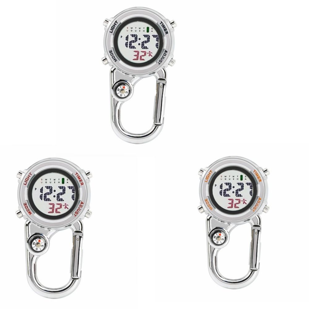 Digital Clip-On Climbing Watch Luminous Climbing Pocket Watch Carabiner Watch Outdoor Activities
Digital Clip-On Climbing Watch Luminous Climbing Pocket Watch Carabiner Watch Outdoor Activities