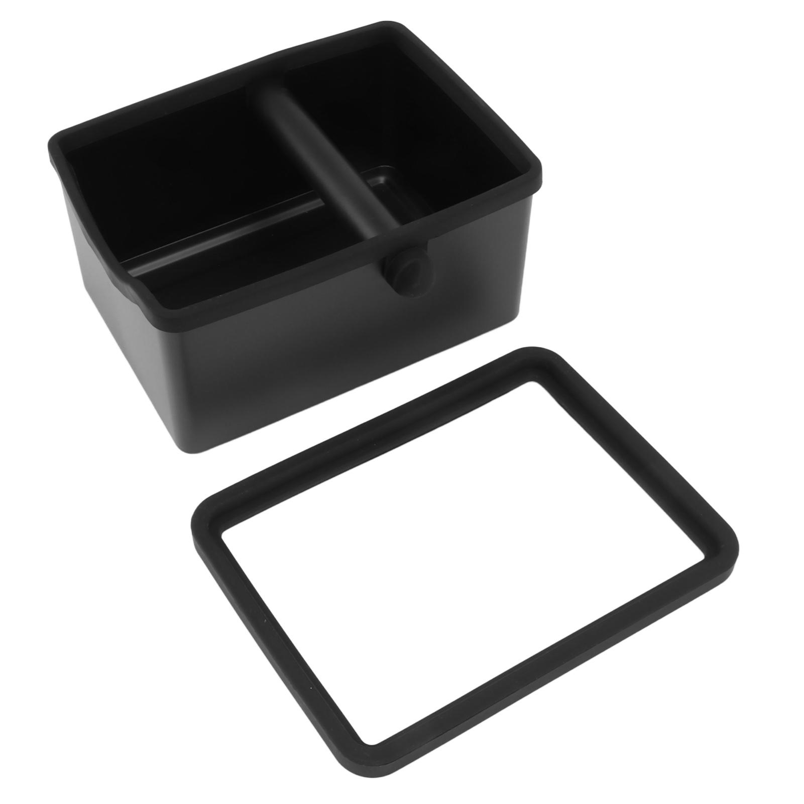 Coffee Knock Box TPFE Steel Coffee Ground Knock Box with Knock Bar Square Shock Absorbent Non Slip
Coffee Knock Box TPFE Steel Coffee Ground Knock Box with Knock Bar Square Shock Absorbent Non Slip