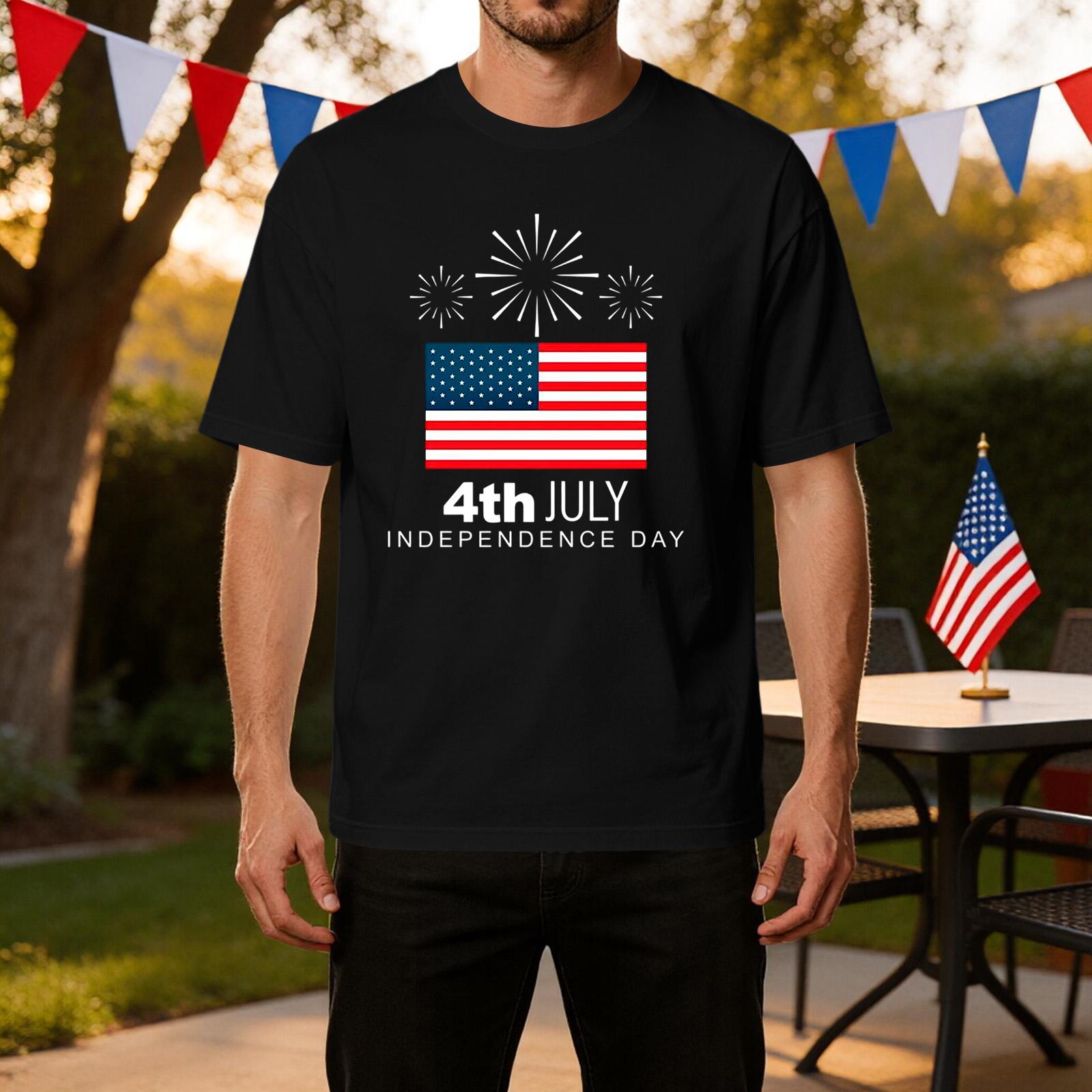 Men s Independence Day T Shirt 4th July Printed Casual Athletic Ice Silk Fabric Short Sleeve Tee Shirt for Outdoor Activities L чёрный
Men s Independence Day T Shirt 4th July Printed Casual Athletic Ice Silk Fabric Short Sleeve Tee Shirt for Outdoor Activities L чёрный