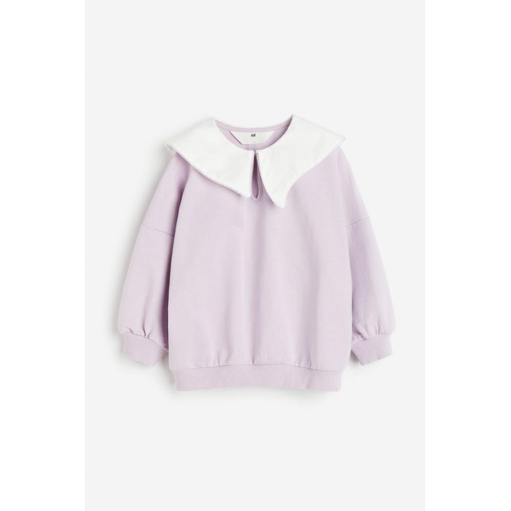 Толстовка с воротником HM сиреневая
Толстовка с воротником HM сиреневая