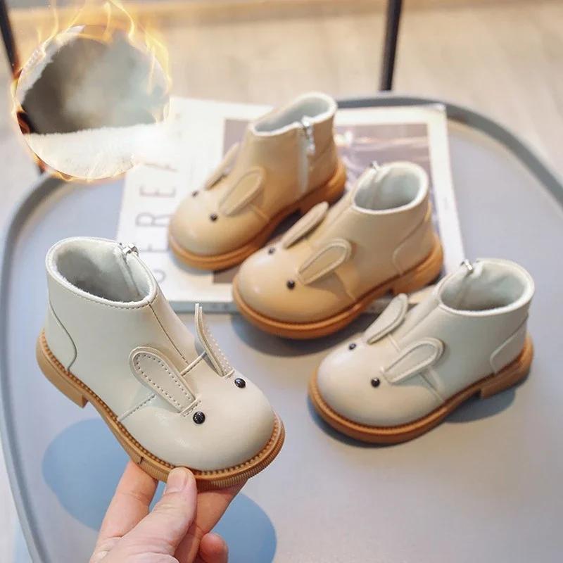 Cartoon Rabbit Baby Ankle Boots for Girls England Style Children Cute Bunny Winter Short Boots Low Heel Kids Girl Shoes 21 бежевий
Cartoon Rabbit Baby Ankle Boots for Girls England Style Children Cute Bunny Winter Short Boots Low Heel Kids Girl Shoes 21 бежевий