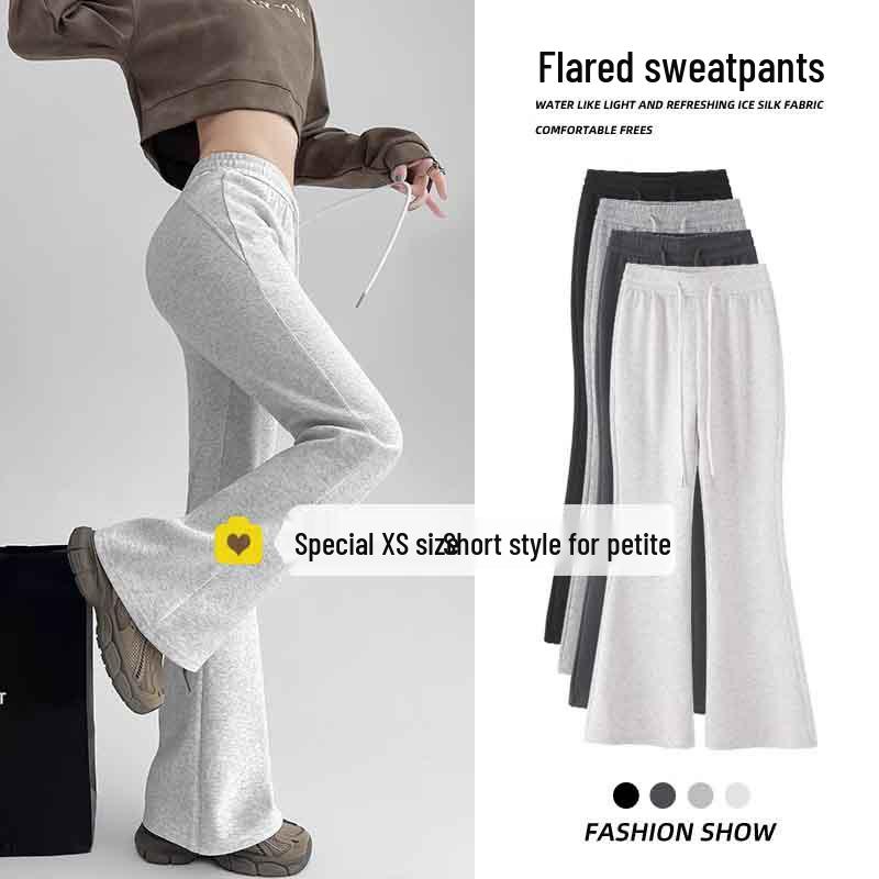 Petite High-Waist Slimming Micro-Flare Drawstring Sweatpants for Women - Spring Collection XL (121-130 lbs)
Petite High-Waist Slimming Micro-Flare Drawstring Sweatpants for Women - Spring Collection XL (121-130 lbs)
