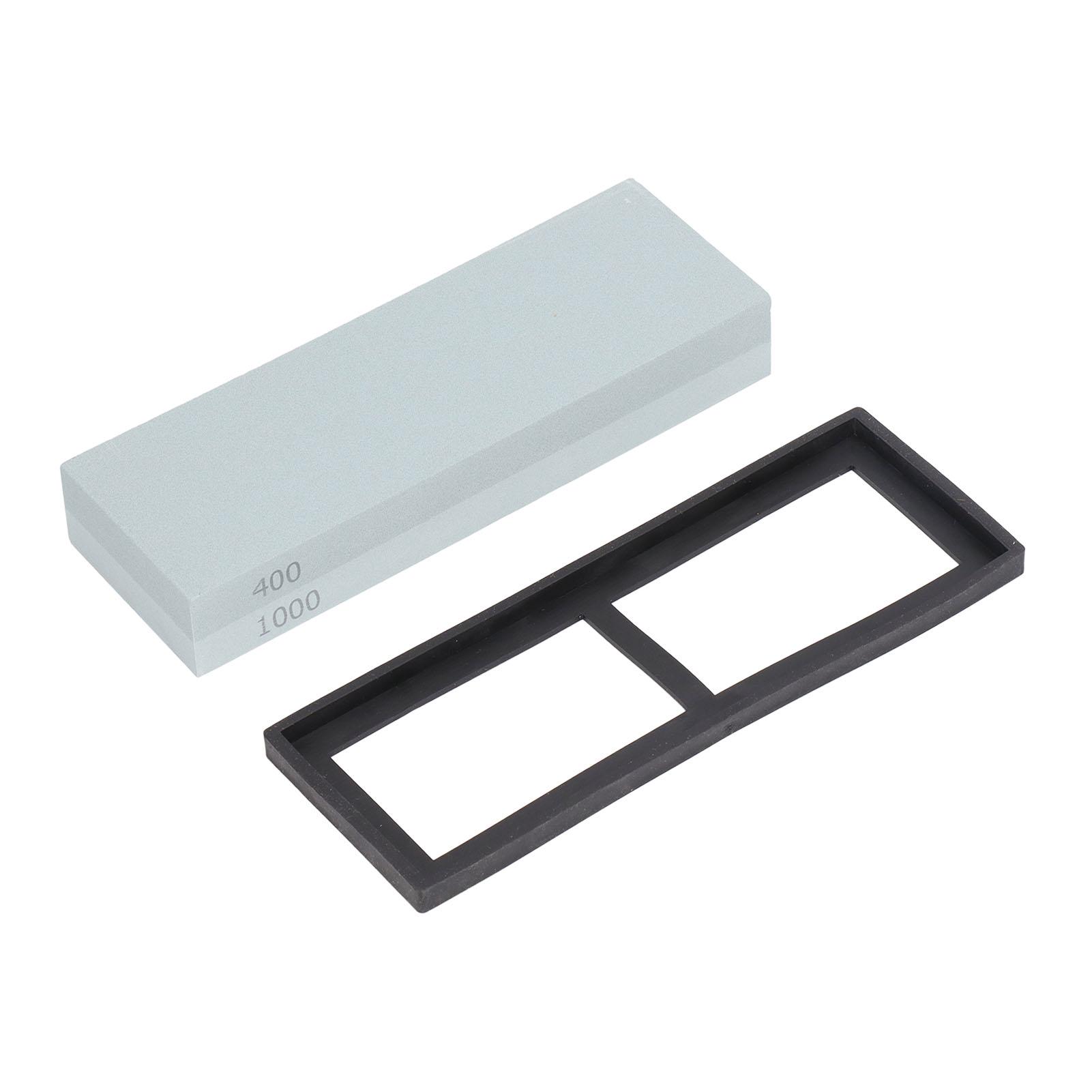 Knife Sharpening Stone Set Kitchen Whetstone Knife Sharpening Kit Abrasive Whetstone Rubber Base
Knife Sharpening Stone Set Kitchen Whetstone Knife Sharpening Kit Abrasive Whetstone Rubber Base