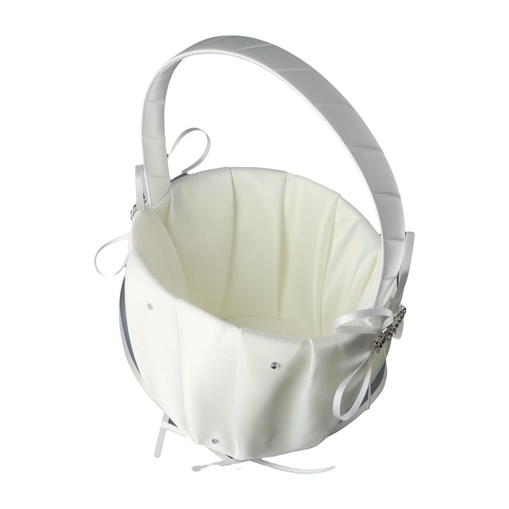 Double Bow Pure White Flower Girl Flower Basket Wedding Supplies Ring Pillow Basket Party Decor фиолетовый
Double Bow Pure White Flower Girl Flower Basket Wedding Supplies Ring Pillow Basket Party Decor фиолетовый