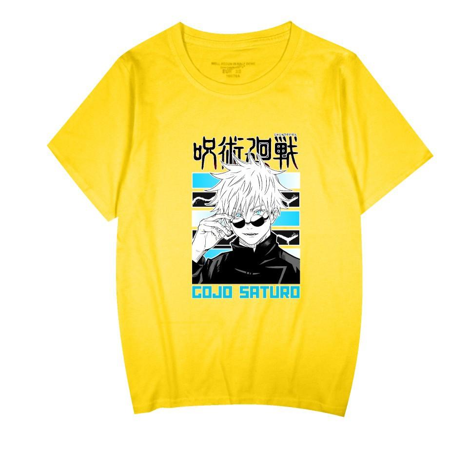 Men T-shirt Fashion Jujutsu Kaisen Printed Women T-shirts Summer Casual Short Sleeve Tops XXS жовтий
Men T-shirt Fashion Jujutsu Kaisen Printed Women T-shirts Summer Casual Short Sleeve Tops XXS жовтий