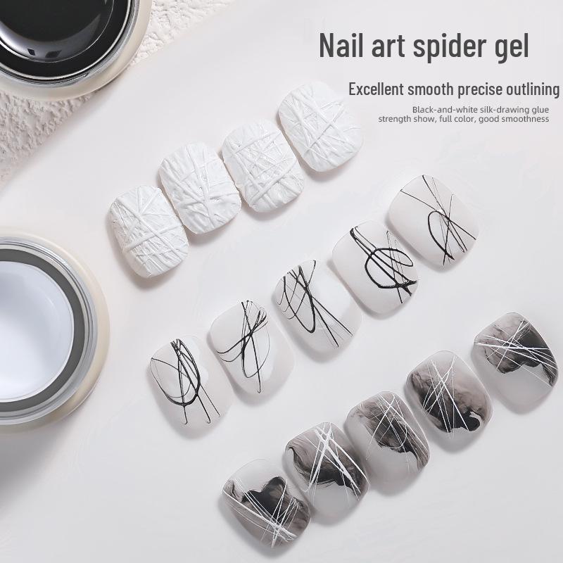 Elastic Versatile Japanese Nail Art Gel: French Line Art, Outlining, Black & White UV Gel Polish белый
Elastic Versatile Japanese Nail Art Gel: French Line Art, Outlining, Black & White UV Gel Polish белый
