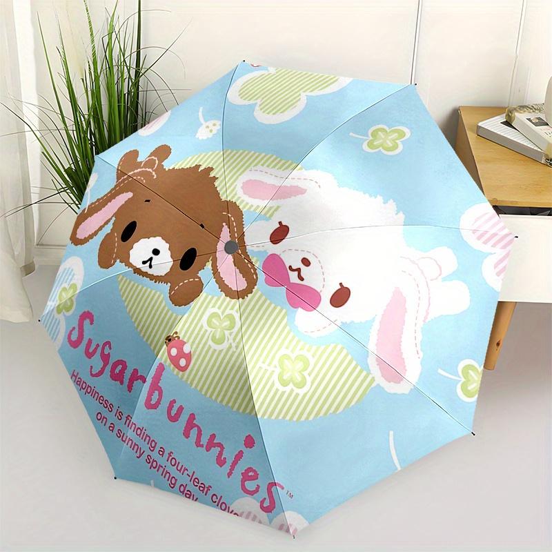 Sugarbunnies, Sanrio Automatic Open/Close Umbrella-Cute Umbrella with Cute Design, Portable 3-Fold Compact Umbrella for Men & Women, Hallowe
Sugarbunnies, Sanrio Automatic Open/Close Umbrella-Cute Umbrella with Cute Design, Portable 3-Fold Compact Umbrella for Men & Women, Hallowe