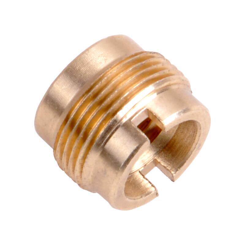 Gold Copper Core Microphone Stand Adapter: 3/8 to 5/8 Universal Headless Conversion Screw
Gold Copper Core Microphone Stand Adapter: 3/8 to 5/8 Universal Headless Conversion Screw