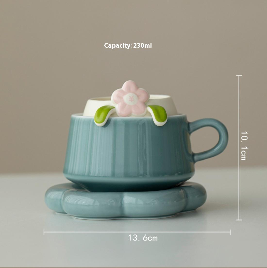 Creative Mug Ceramic Tea Cup Office Tea Water Separation Coffee Cup Coffee Mug 230ml
Creative Mug Ceramic Tea Cup Office Tea Water Separation Coffee Cup Coffee Mug 230ml