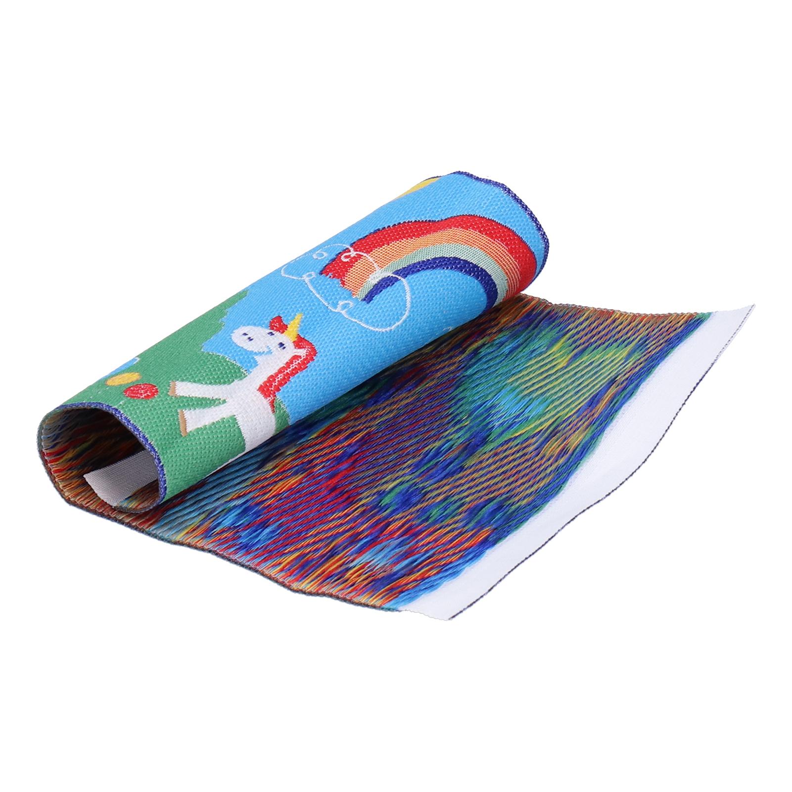 1:12 кукольных мультяшных ковров, портативных миниатюрных милых тканых ковриков, аксессуары для украшения #2
1:12 кукольных мультяшных ковров, портативных миниатюрных милых тканых ковриков, аксессуары для украшения #2