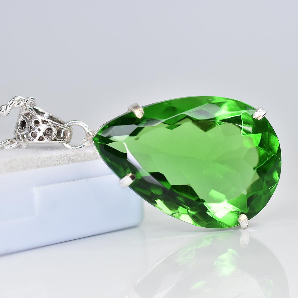 A+ Certified Green Emerald 78 Ct Lab Created Pear Cut Gemstone Pendant Jewelry MY.PD-94-NS 47.2 mm approx зелений
A+ Certified Green Emerald 78 Ct Lab Created Pear Cut Gemstone Pendant Jewelry MY.PD-94-NS 47.2 mm approx зелений