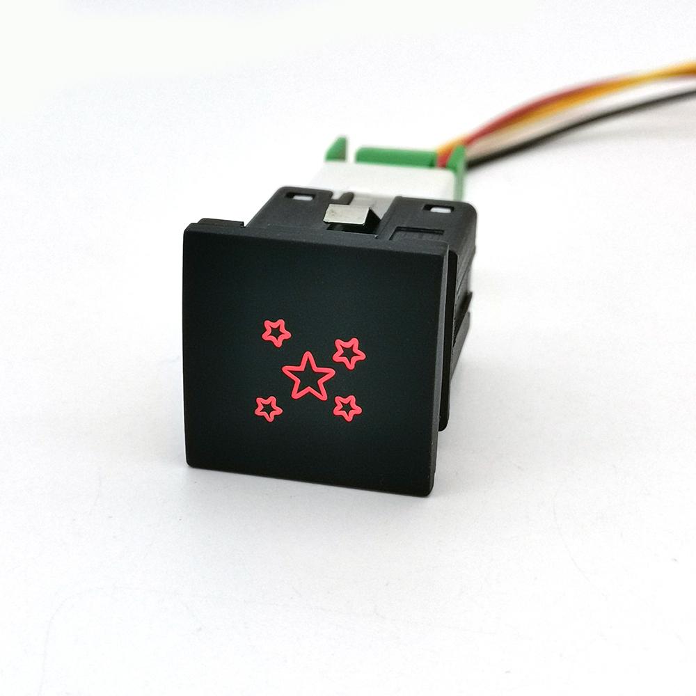 1Pc Car Red LED Light Exhaust Pipe On Off Switch Button with Wire For VW Golf 6 MK6 Jetta 5 MK5 Scirocco зірка
1Pc Car Red LED Light Exhaust Pipe On Off Switch Button with Wire For VW Golf 6 MK6 Jetta 5 MK5 Scirocco зірка