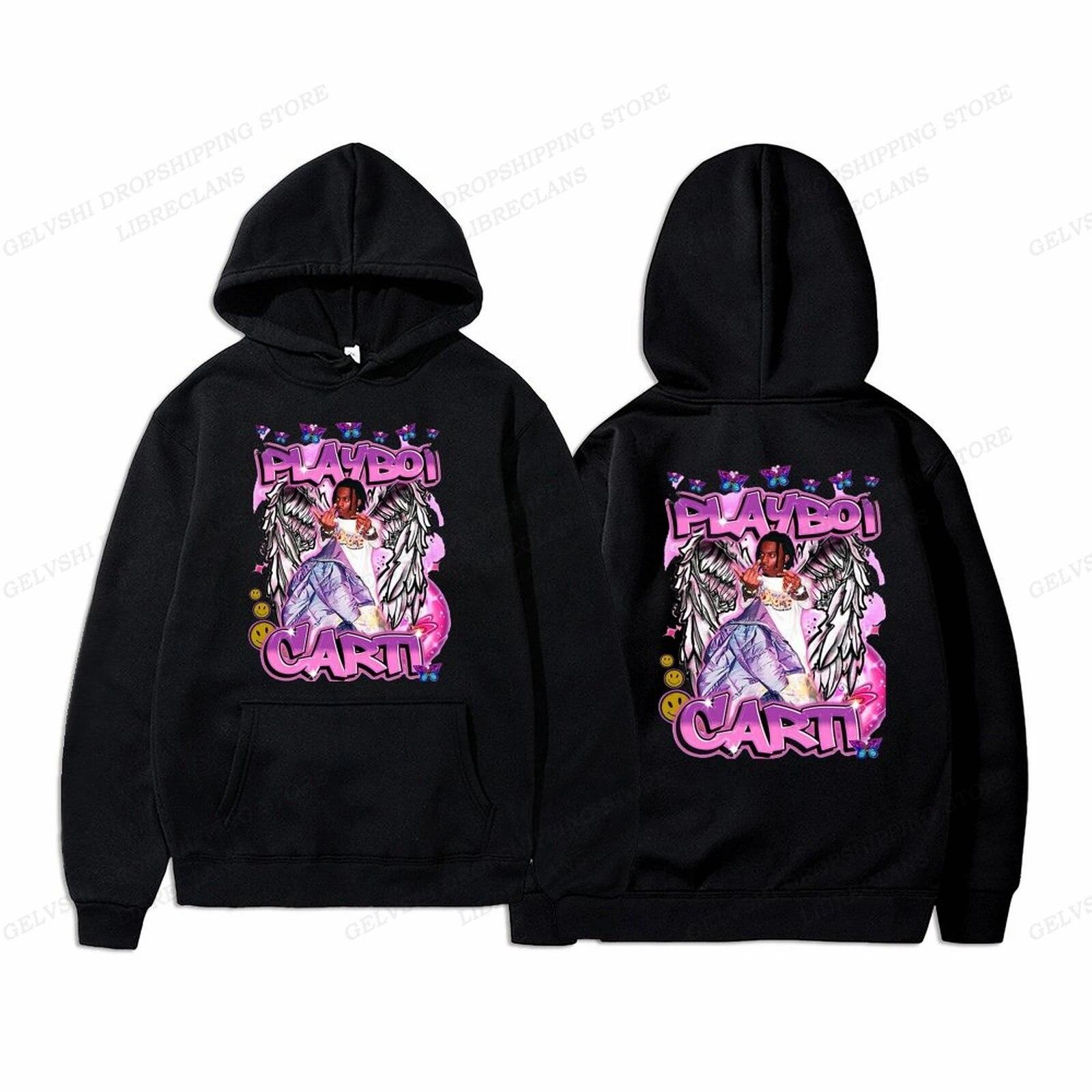 Vintage Playboi Carti Hoodie Unisex Women Fashion Coat Rapper Hoodies Kids Hip Hop Hoodie Women Sweats Boy Pullovers Unisex Clothes Unisex
Vintage Playboi Carti Hoodie Unisex Women Fashion Coat Rapper Hoodies Kids Hip Hop Hoodie Women Sweats Boy Pullovers Unisex Clothes Unisex