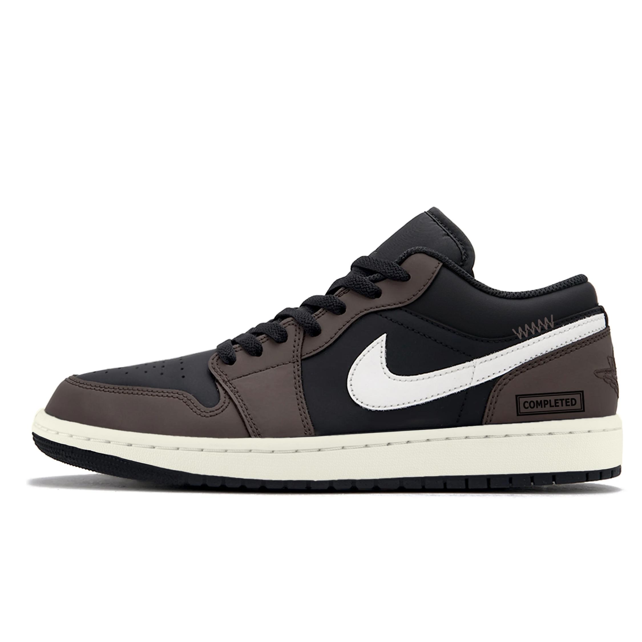 Jordan Air Jordan 1 Low top Vintage Basketball Shoes Men s Black Brown 553558-040(Team1439-) 40
Jordan Air Jordan 1 Low top Vintage Basketball Shoes Men s Black Brown 553558-040(Team1439-) 40